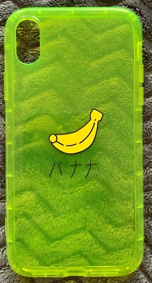 iPhone XR Silicone Case Kawaii Banana