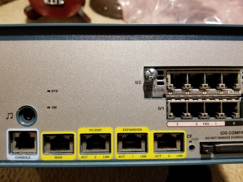 Cisco UC560-T1E1-K9 V02 Unified Communications 500 Series UC560 - Picture 2 of 6