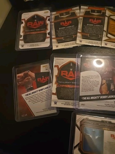 Bobby Lashley Die-cut Silver, /249 Wwe Select, Prizm /299, Revolution /49, /199 - Photo 5 sur 6