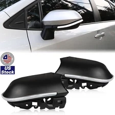 For Toyota Corolla 2019-2022 LED Side Mirror Marker Light DRL Amber Turn Signal
