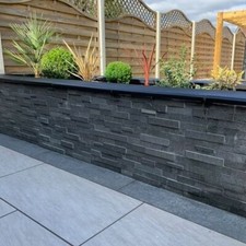 Absolute Black Granite Wall Cladding PREMIUM PRODUCT USE INTERNAL & EXTERNAL 🏠
