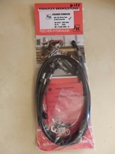 XRV 750 Africa Twin RD04 RD07 STAHLFLEX vorne & hinten SCHWARZ brake hose A162