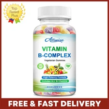 Vitamin B-Complex Gummies - Super B Vitamin, Immune Boost, Energy & Bone Health