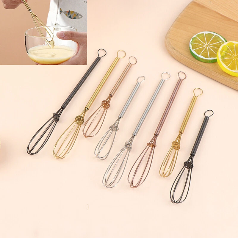 Kitchen Stainless Steel Wire Whisk Egg Beater, with Silicone Wrap