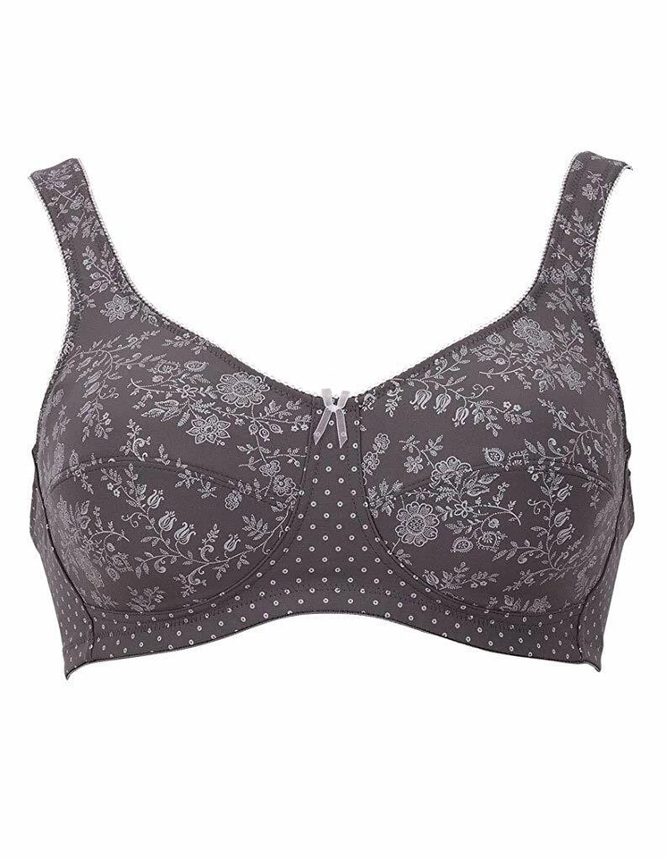 Anita GREY 漂亮无垫无钢圈支撑乳房切除术文胸,美国 34C,英国 34C — 第 3/4 张图片