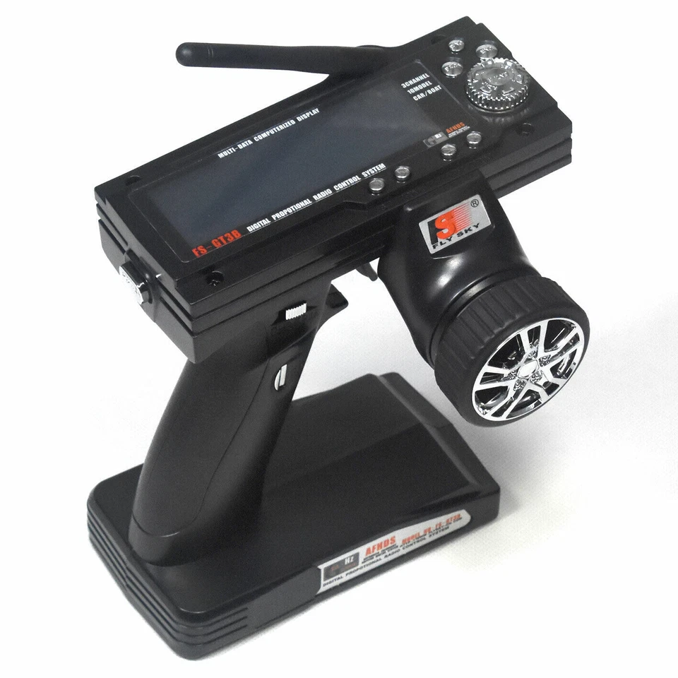 FlySky FS-GT3B FS-GR3E Radio System 3CH 2.4GHz for RC Racing Boat Ship Buggy Car - Image 4 of 4