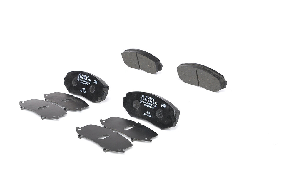 Plaquettes de frein avant Bosch BP1304 jeu de 4 pièces norme ECE-R90 auto