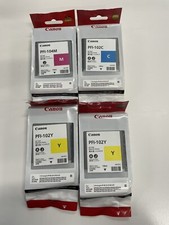 Lot Of 4 Different Ink Cartridges EXPIRED BUT STILL HAVE MOVING INK