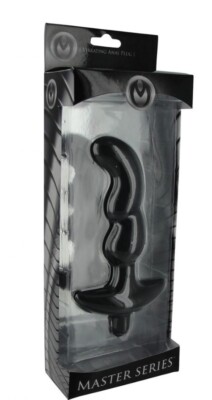 Onyx Vibrating Silicone Anal Plug Black Prostate Massager P-Spot Sex Toy  Butt | eBay
