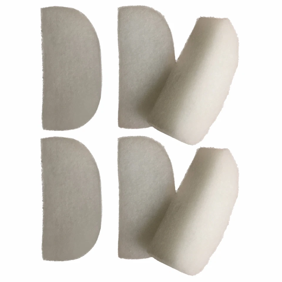 6 x Compatible Polishing Filter Pads Suitable For Fluval 105 106 107 205 206 207