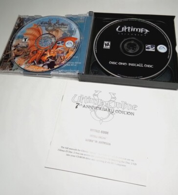 Ultima Online 7th Anniversary Edition Pc Cd Rom 2004 W