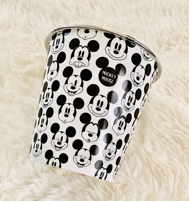Disney Mickey Mouse Trashcan 7.25”h x 7.5”d | eBay