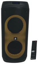 Rockville BASS PARTY 8 Dual 8 inch Portable Battery LED Party Bluetooth Speaker
