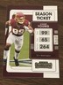 2021 Panini Contenders Football Chase Young NM.  #100 WASHINGTON FOOTBALL TM