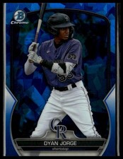 2023 Bowman Draft Sapphire Edition #BDC-194 Dyan Jorge