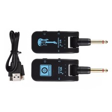 8 Channels 2.4G Wireless Guitar System Rechargeable Transmitter Receiver
