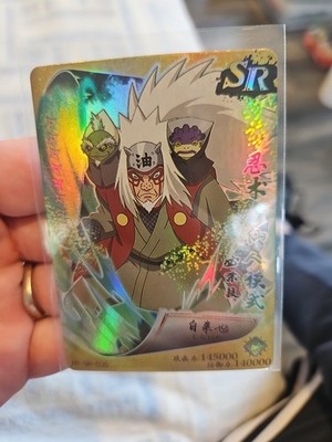 Naruto SR Rare Jiraiya Collector SR-036 Holo Foil | eBay