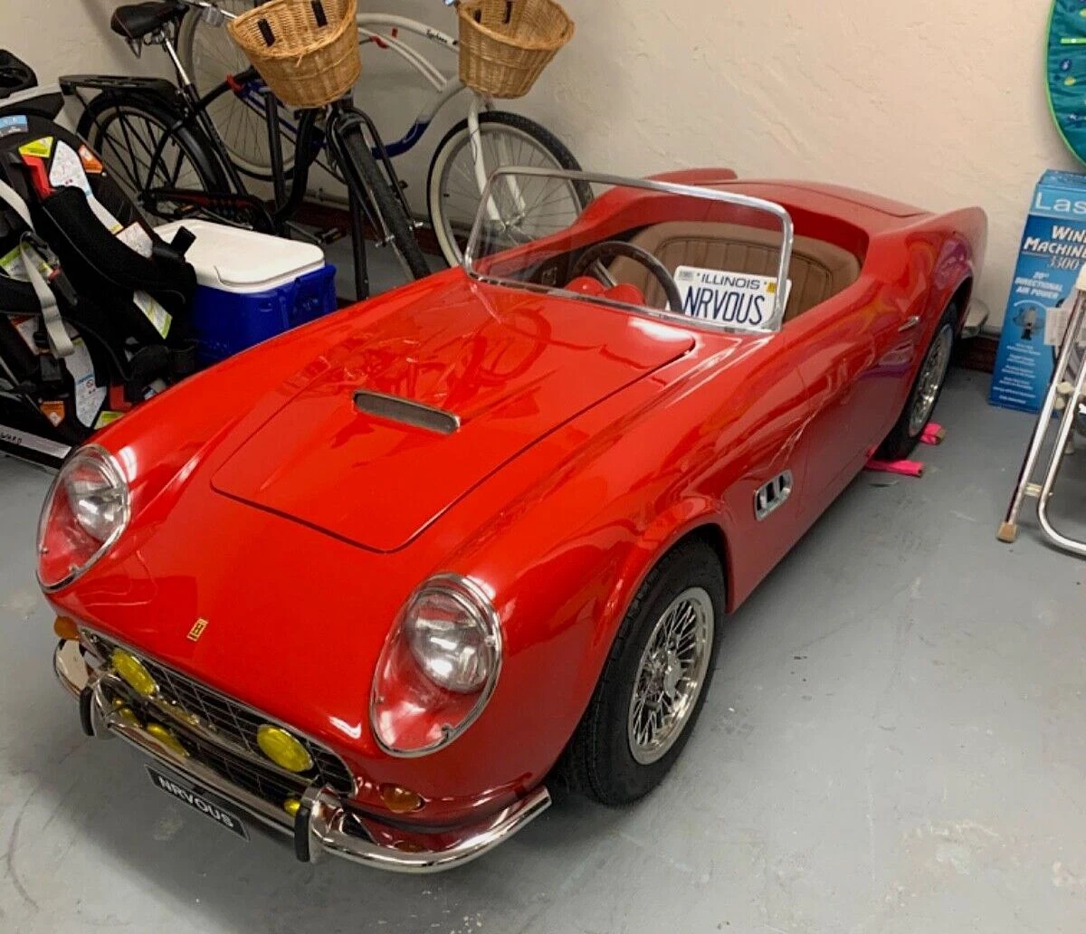 Harrington Junior Caifornia in garage