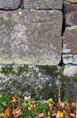 Foto 6x4 Benchmark auf Branshaw Plantagenwand Bogthorn Ordnance Survey c2017