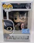 Steve Rogers/Captain America Marvel Funko Pop! #1512 Target Exclusive +Protector