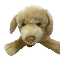 Animal Alley Yellow Lab Toys R Us Labrador Dog Stuffed Plush 12" Rare Year 2000