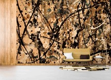 3D Jackson Pollock Oil Painting Wallpaper Wall Murals Removable Wallpaper 19