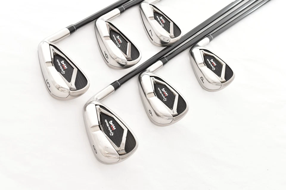6PCS Taylormade M4 Iron Set 5-6-7-8-9-PW ATMOS RH Flex R Regular Golf Clubs - Image 4 of 4