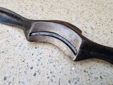 Vintage JSW Concave Sole Spokeshave Carpenters Tool WSJ Sheffield