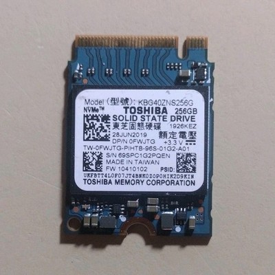 Toshiba - 256GB Internal SSD - KBG40ZNS256G NVMe M.2 Blue Solid State Drive