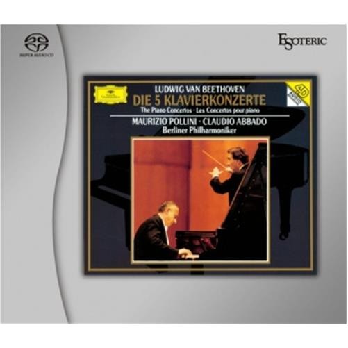 Beethoven - The Piano Concertos CD POLLINI ESSG90255/7