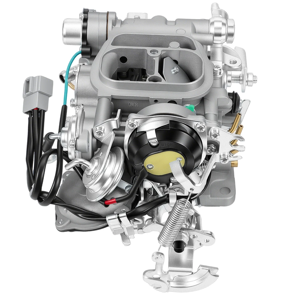 Carburador de 2 barriles 21100-75030 Corona Hilux DC 12V 21100-75030 para Toyota 1Y 2Y 3Y 4Y 1RZ Foto 4 de 4