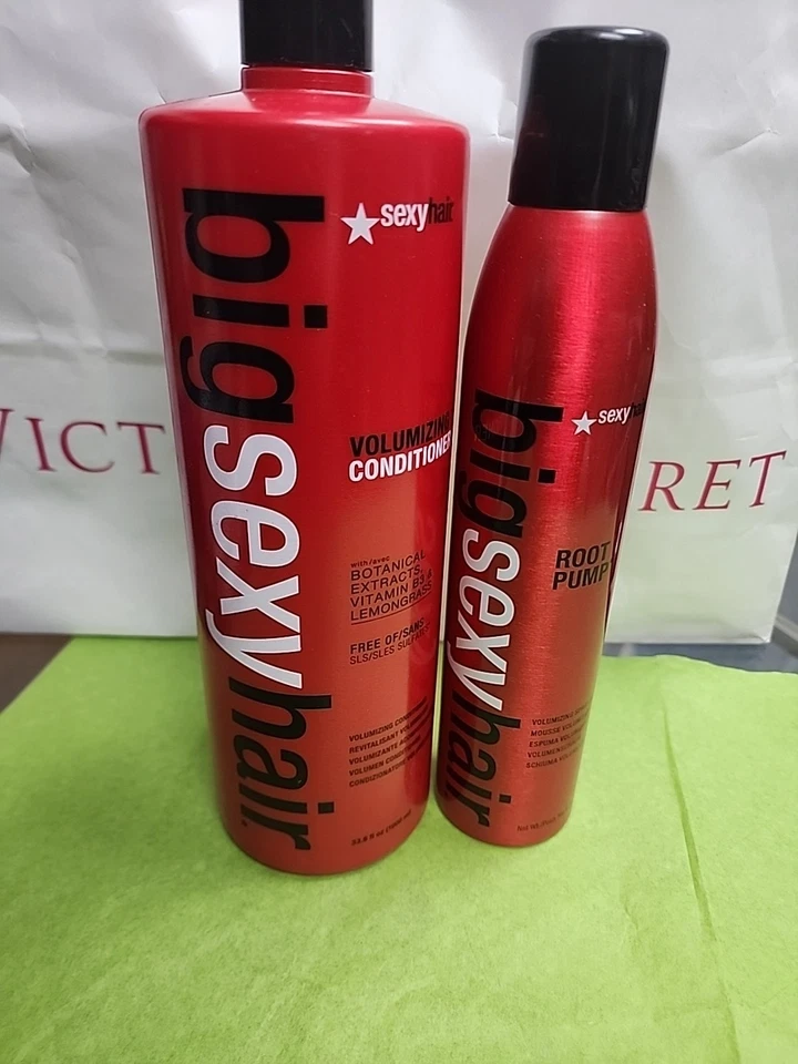 Big Swxy Hair Volumizing Conditioner 33fl.oz&root Pump Spray Mouse 9.8fl.oz - Image 2 of 2