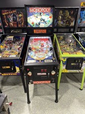Monopoly Pinball Machine Stern 2001 Orange Co...