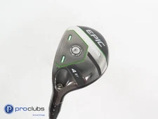 Left Handed Callaway Super Hybrid 21* 4 Hybrid - SteelFiber fc75 Regular 367103