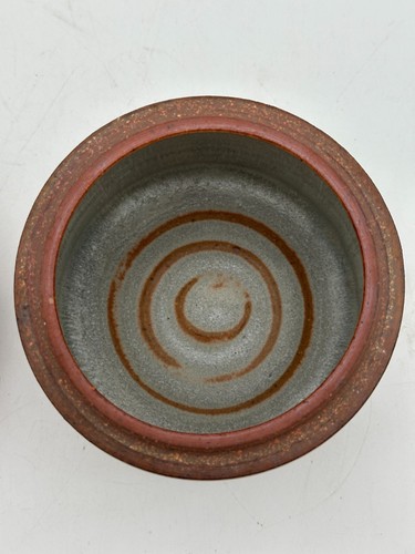 Signed Regnor Reinholdtsen Studio Pottery Lidded Jar Norwegian Stoneware - Picture 6 of 11