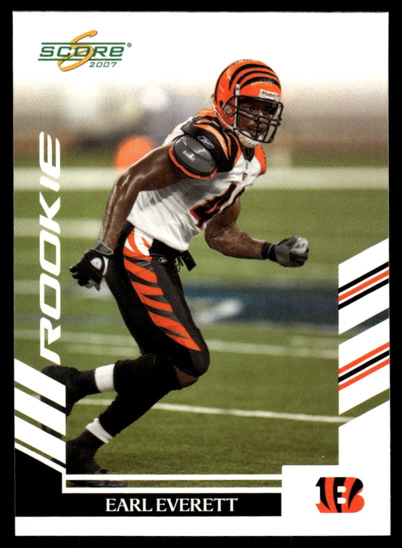 2007 Score #320 Earl Everett Factory Set Updates