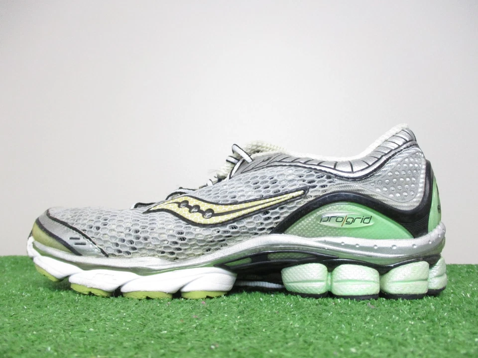 Saucony ProGrid Paramount 2 Zapatos Mujer 11 Medianos B Gris Plateado Tenis 1962-2 Foto 3 de 4