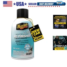 Effortless Odor Elimination - Whole Car Air Re-Fresher Mist, New Car Scent