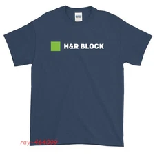 New H&R Block Logo Unisex Funny T Shirt USA size S - XXL