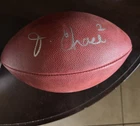 Ja’Marr Chase Signed Authentic Duke Wilson Football Beckett Certified Bengals