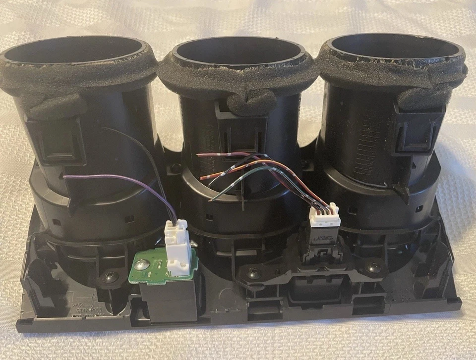 2007-2012 Nissan Altima вентиляционные отверстия центр приборной панели AC тепла отделки панели опасности OEM - Изображение 2 из 3