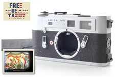 ⏯️ Meter Works [NEAR MINT] Leica M5 Silver Rangefinder Film Camera Body JAPAN