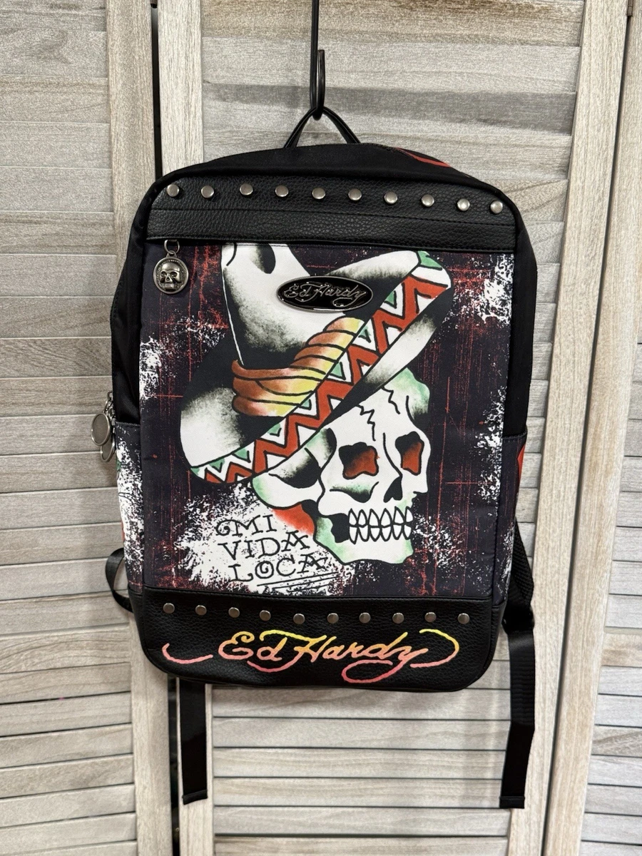 Ed Hardy Backpack Black Bags for Men for sale | eBay