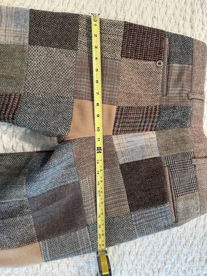 The Andover Shop/Lana Patchwork, Pantalones Vintage Talla 34  Foto 4 de 4