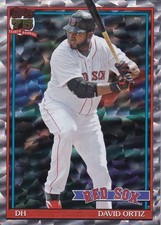 DAVID ORTIZ TOPPS 1991 35TH ANNIVERSARY CRACKLE FOIL RED SOX #T91-15 2026 26 S1