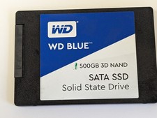 Western Digital 500GB WD Blue 3D NAND SSD 2.5...
