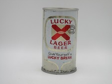 Lucky Lager Lucky Break Pull Top Beer Can ( SWEET )