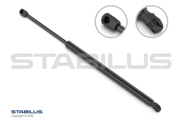 Molla a gas bagagliaio 022869 STABILUS per LANCIA DELTA III