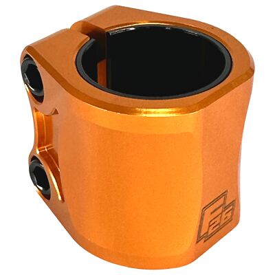 Fantic26 Twinlock Stunt-Scooter Roller Lenker Klemme Double Clamp 32/35 Orange