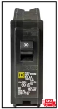 Homeline 30 Amp One-Pole Circuit Breaker HOM130CP, Square D Breakers 120/240 VAC